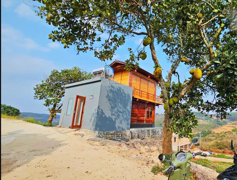 Bán nhà gỗ 1 trệt 1 lầu ven đà lạt, 135m², 2 mặt tiền chỉ 1,35 tỷ