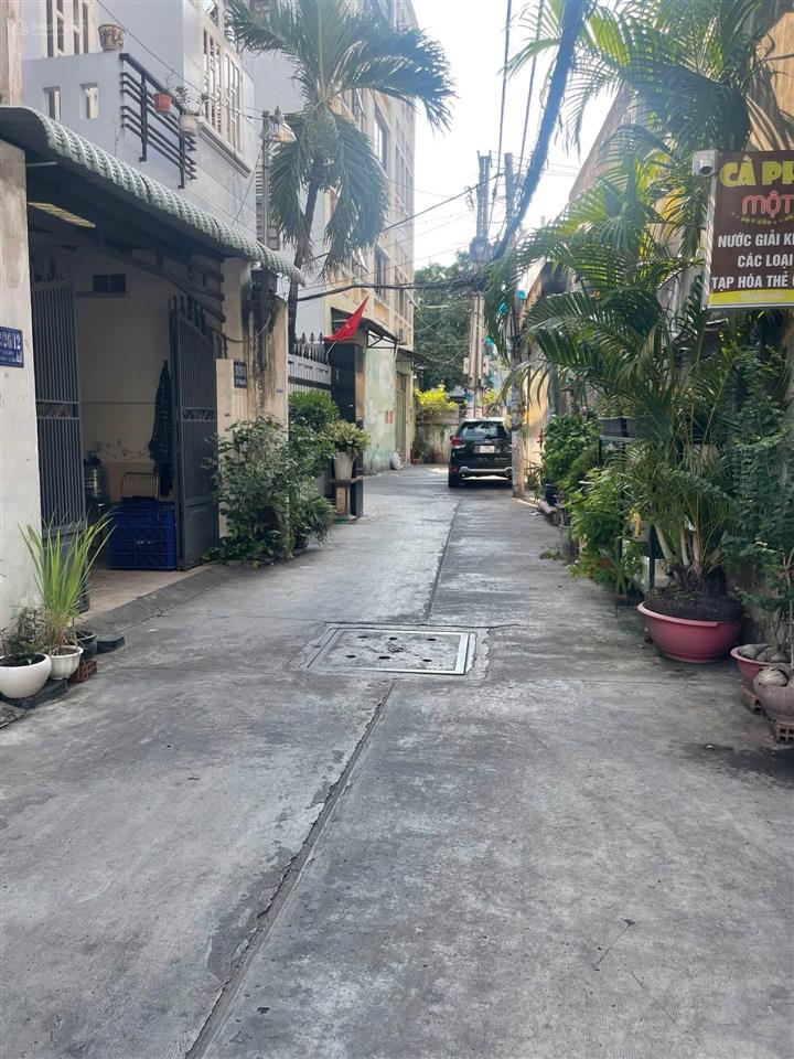 Giảm gần 1 tỷ. bán nhà 2 mặt hẻm trước sau ô tô thông gần 80m2 ngay luỹ bán bích  kênh tân hóa