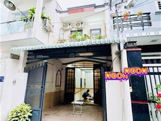 Giảm gần 1 tỷ. bán nhà 2 mặt hẻm trước sau ô tô thông gần 80m2 ngay luỹ bán bích  kênh tân hóa