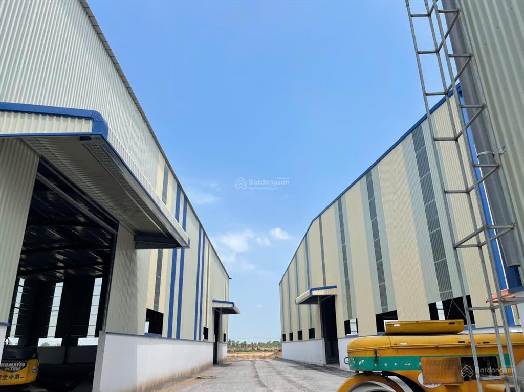 Bán nhà xưởng mới xây dựng tại kcn long an, vị trí đẹp nhất khu