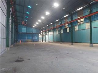 Cho thuê kho xưởng bến lức long an giá tốt  sẵn palang cẩu trục  0975 112 ***