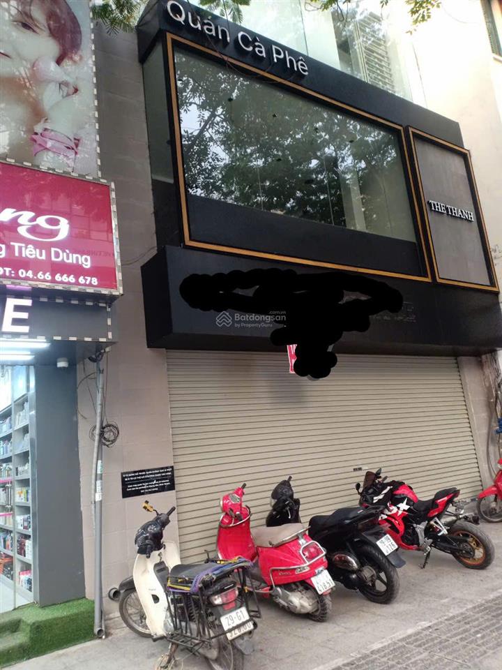 Nhà cửa hàng, nhà mặt phố khu vực ngã tư hàng đậu, quán thánh, phan đình phùng 80 m2, 3 tầng 20 tr