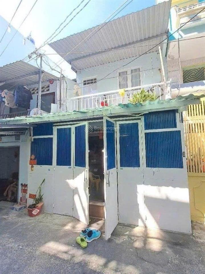 Nhà ngay khu ẩm thực hà tôn quyền, hẻm ôtô khu dân trí, có thể vào ở liền hoặc xây mới