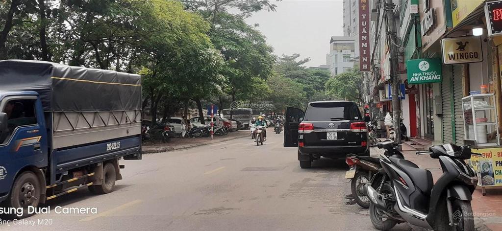 Bán đất nguyễn khả trạc 163m² 1 mặt phố, 1 mặt ngõ 2 ô tô tránh kinh doanh 35 tỷ