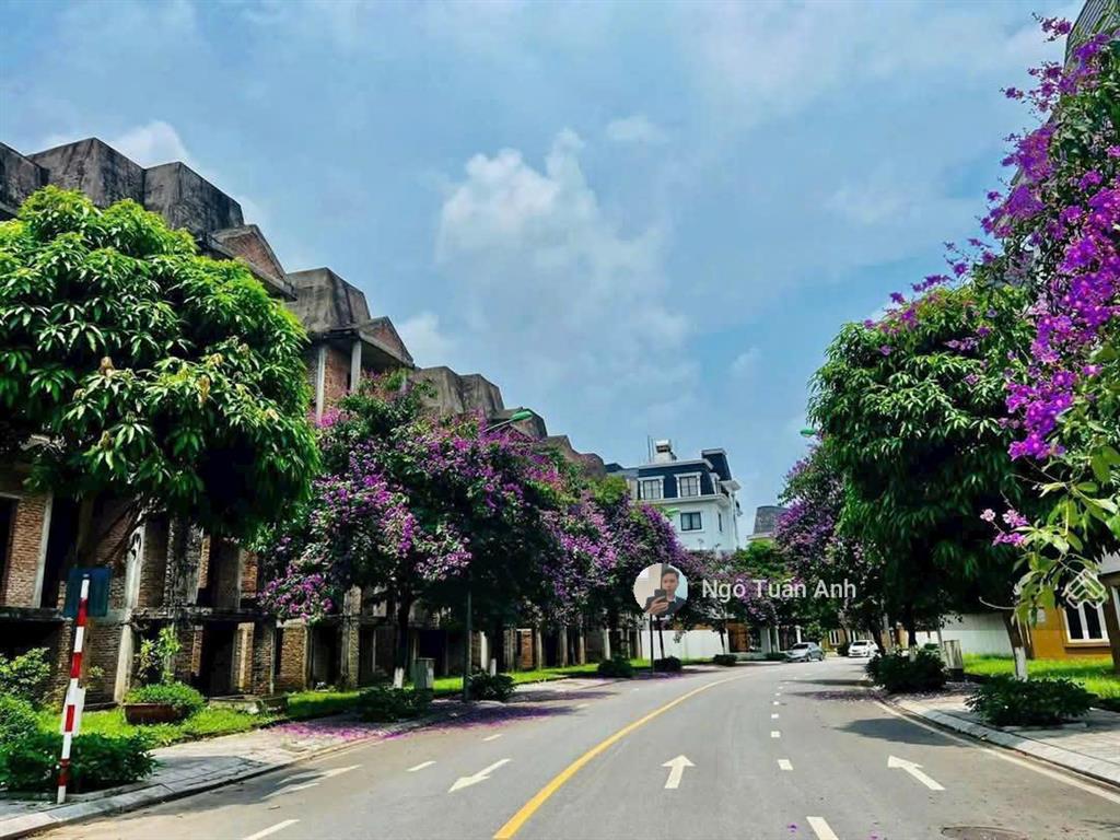 Bán biệt thư hoài đức, mặt tiền 14m xây 5 tầng, sẵn sổ giá bán 11xtriệu/m2