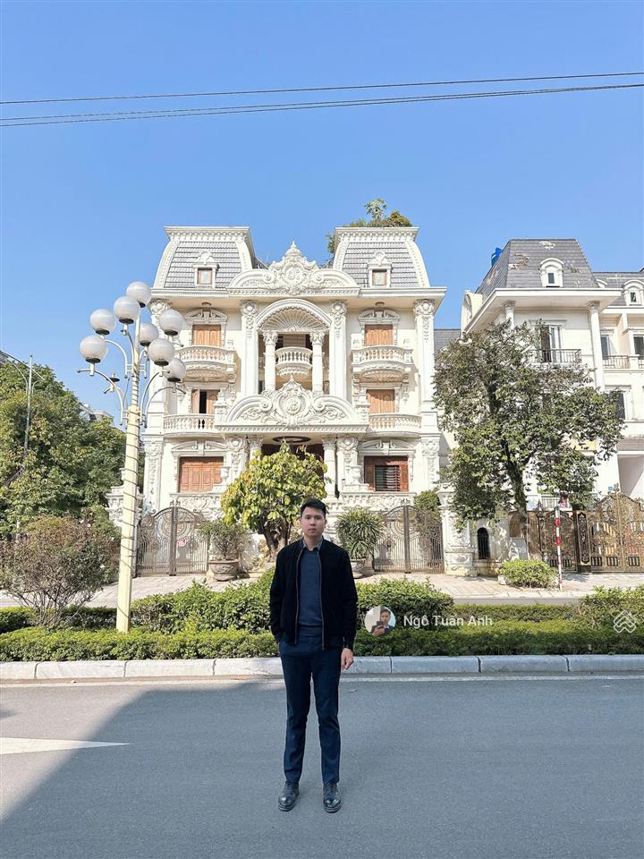 Bán biệt thư hoài đức, mặt tiền 14m xây 5 tầng, sẵn sổ giá bán 11xtriệu/m2