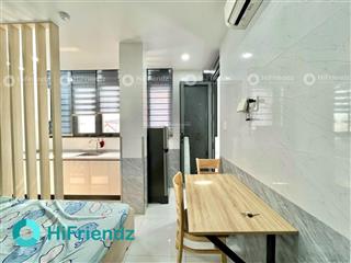 Cho thuê studio full nội thất cửa sổ to trung tâm quận 7. sát lotte thuận tiện di chuyển q4, q8, q1