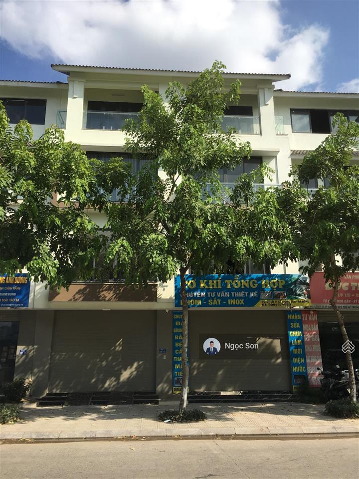 Cho thuê liền kề 95m² mặt tiền 5m trục kinh doanh lê trọng tấn đi siêu thị aeon mall