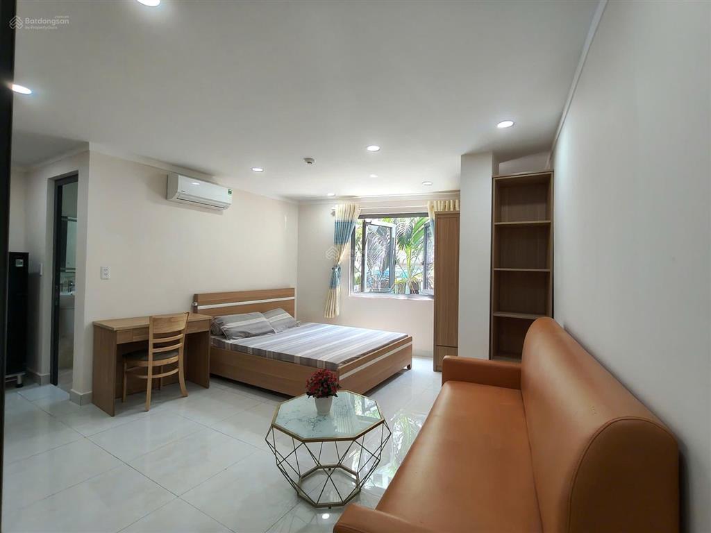 Cho thuê studio cửa sổ lớn full nội thất tại võ duy ninh, bình thạnh