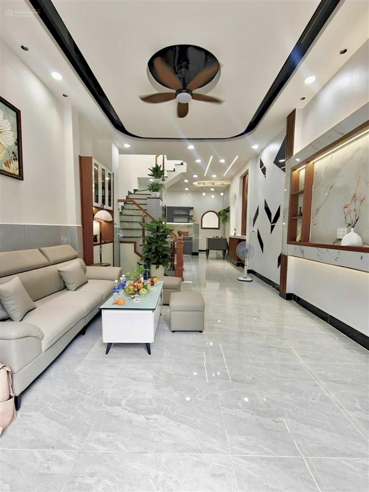 Bình tân  lê đình cẩn  hẻm xe tải 6m  dtsd 120m²  2 lầu 3pn full nội thất, giá 5.38 tỷ