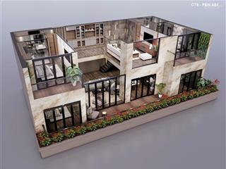 Chính chủ bán căn penhouse ruby riverside tầng 20 và 21 view vin harmoni