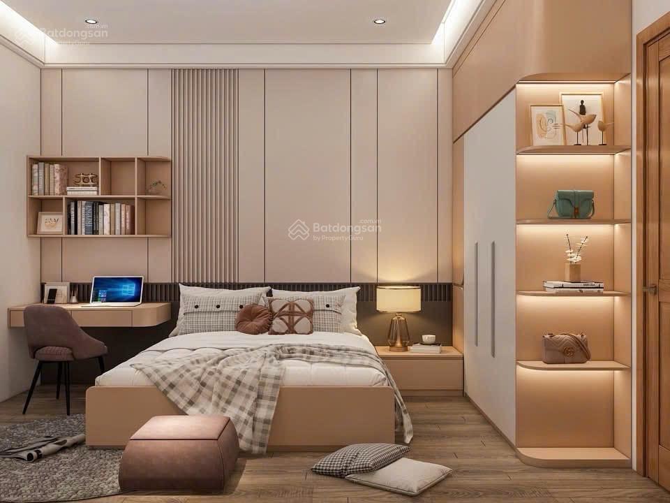 Bán nhà xây mới2 42m 5 tầng full nội thất, ngay cầu đen  tô hiệu  chợ hà đông ô tô lùi cửa