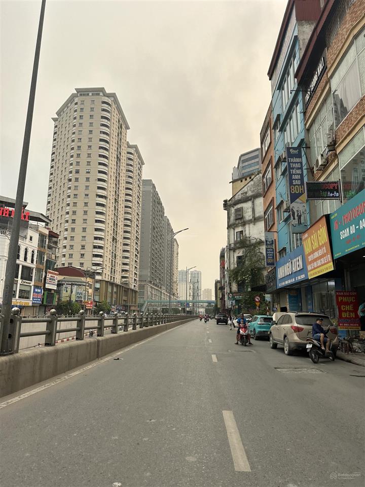 Bán siêu phẩm lô góc 52m 5 tầng kinh doanh mặt phố ngã tư lê văn lương  khuất duy tiến