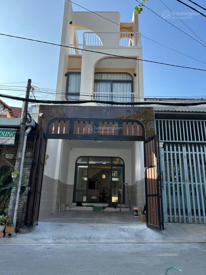 Mặt tiền đường thới an 18  3 tầng  mới 100% full nt  4x22m  shr hỗ trợ vay bank