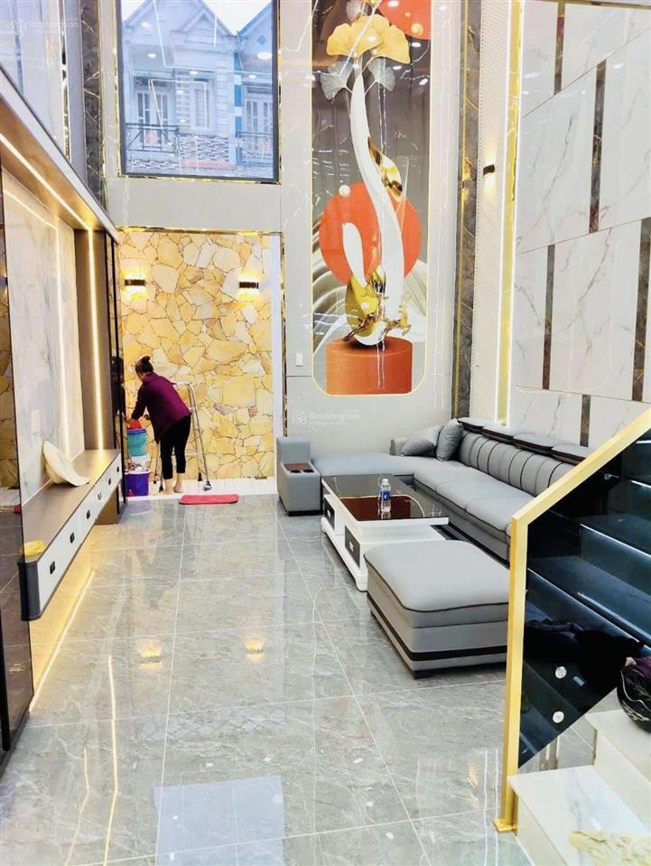 Bán nhà riêng tại thới an 16, giá cực chất 7,29 tỷ, 64m2, 4pn, 5 tầng, thang máy