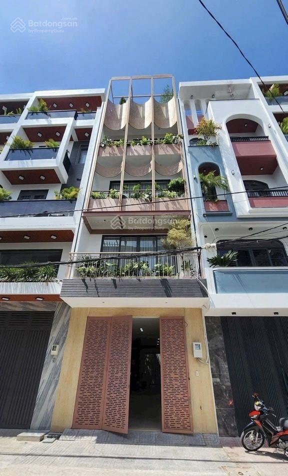 Mới 100% 5 tầng đúc có thang máy  85m2 4.4x20m  sát mt lê quang hoà (tx25 cũ) thới an