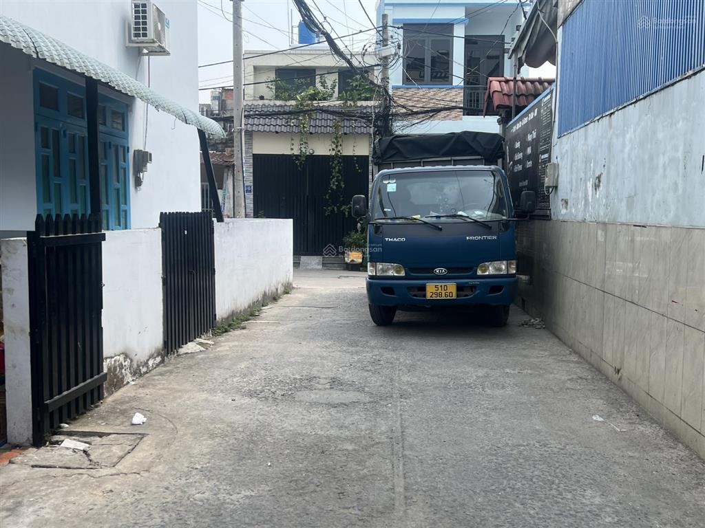 Chỉ 4tỷ6 nhà kc 3 tầng  55m2  hẻm 5m  nguyễn thị kiểu tân thới hiệp