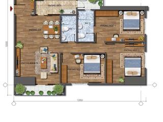 Sở hữu không gian xanh eco life tây hồ  căn 3 ngủ 107m2, cửa bắc ban công nam, giá 11.7 tỷ