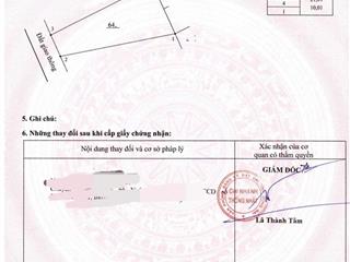Chính chủ gửi bán lô đất full 100% thổ cư xã dầu giây  đồng nai