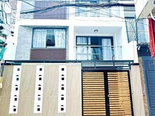 Nhà btct 3 tầng trần văn quang, p10 tân bình, 58m², 3pn full nội thất, gần âu cơ, 7.2 tỷ