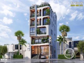 ~ 144tr/m2  siêu phẩm mặt tiền bình quới sẵn gpxd 8 tầng ngang 6m  nở hậu  view sông