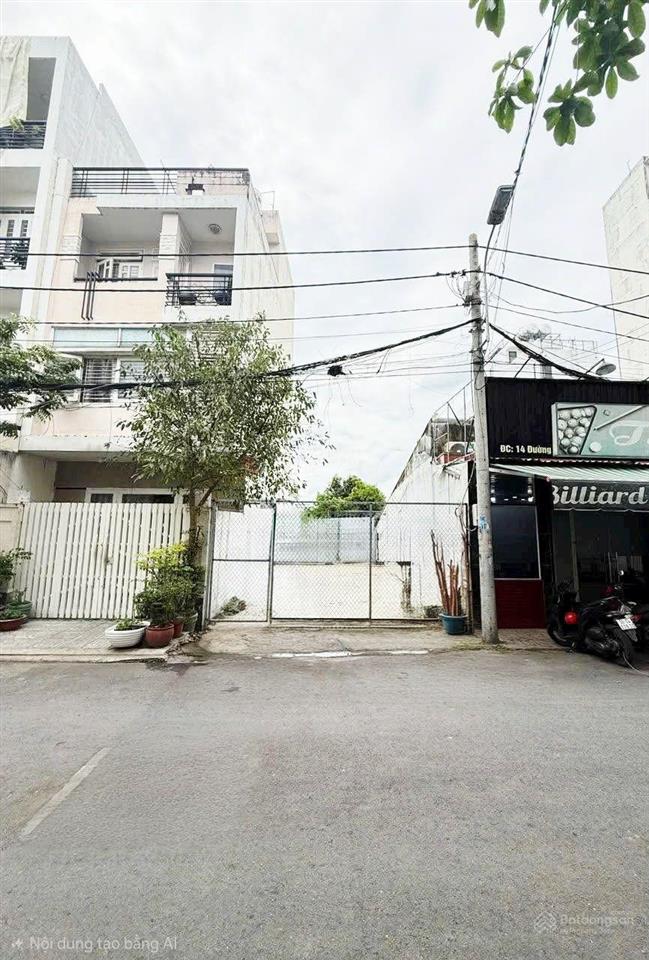 Bán đất tại đường 37, bình thuận, q7, hcm giá 14,8 tỷ, 95 m2