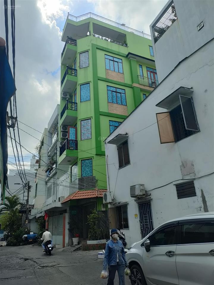 Chính chủ định cư bán nhà bùi hữu nghĩa, tt chợ bà chiểu, 7t, 9pn, 6wc, 2st, giếng trời, 17tỷ