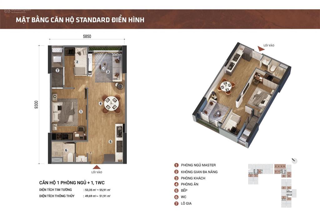 Bán căn hộ 2pn, 1wc tại picity sky park, 3,1 tỷ, 60 m2, hàng hiếm tại giá ưu đãi