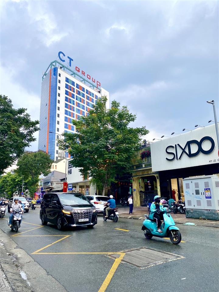 Bán nhà quận 3 khu vip lê văn sỹ 69m2, hẻm trước nhà 7m gần tòa nhà ct  group  6.6 tỷ