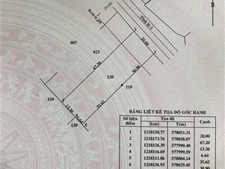 Bán 1338m2 đất cln (20x67) mặt tiền tỉnh lộ 2, củ chi, giá 10tr/m2