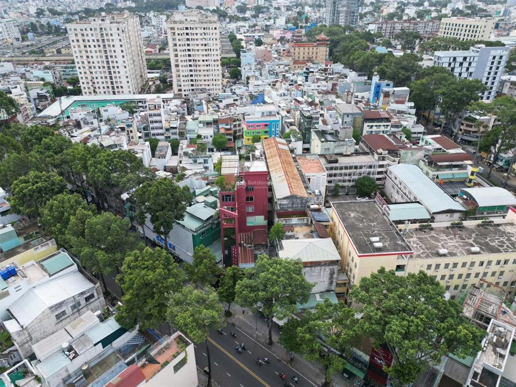 Bán tòa nhà mặt tiền ngô gia tự quận 10 giá 210 tỷ thế đất nở hậu lớn, kết cấu cao tầng độc bản