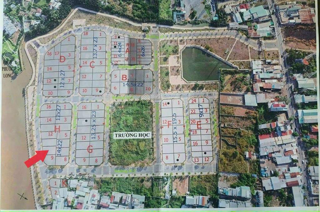 Bán đất biệt thự compound bộ công an nhà bè diện tích 316,9m2 giá 110 triệu/m2