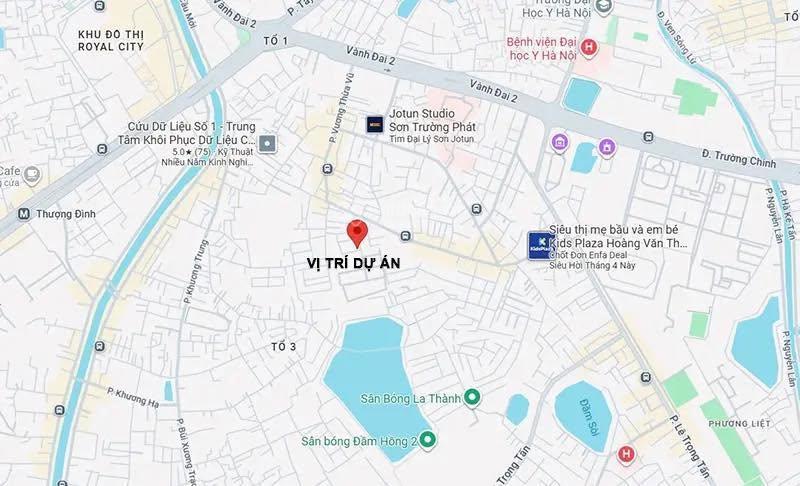 Căn thương mại dự án 275 nguyễn trãi  bca, giá 4.89 tỷ, dtich 70m2, tầng trung, view thoáng
