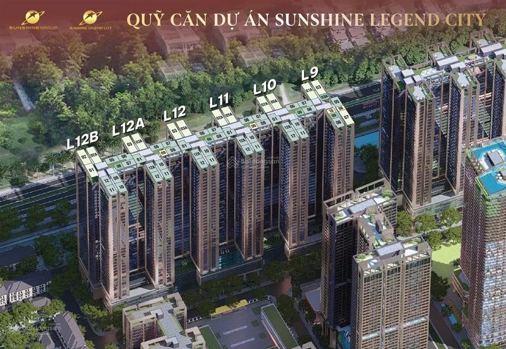 Bán căn 2pn giá 3,3 tỷ sunshine legend city rộng 65m2
