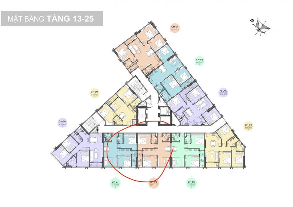 Bán nhanh căn 2pn+2vs trinity tower 70m2, tầng cao view hồ giá 4.8 tỷ ko bao phí, sẵn sổ đỏ lâu dai