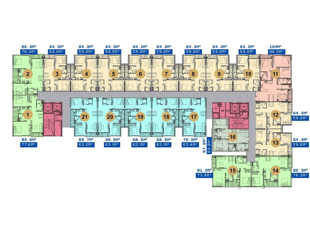 Bán căn hộ chung cư phường bình dương giá rẻ  căn góc 83m2, 2pn, 2wc, 2 ban công  sổ sẵn  giá rẻ