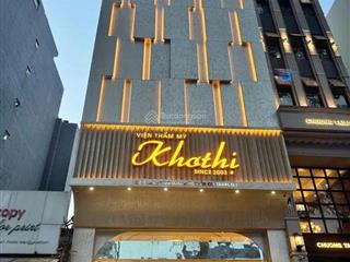 Cho thuê tòa nhà mt trần hưng đạo  dt 6,8mx20m. trệt 5 lầu thang máy, pccc. phù hợp kd nhiều ngành