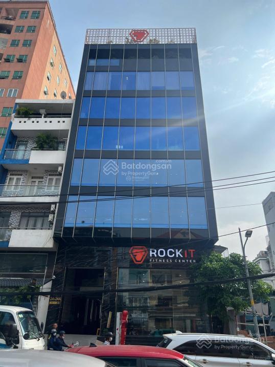Tòa nhà mới xây mt lê thị riêng, quận 1  12x16m  hầm 6 tầng  hđt 200 triệu  giá 58 tỷ