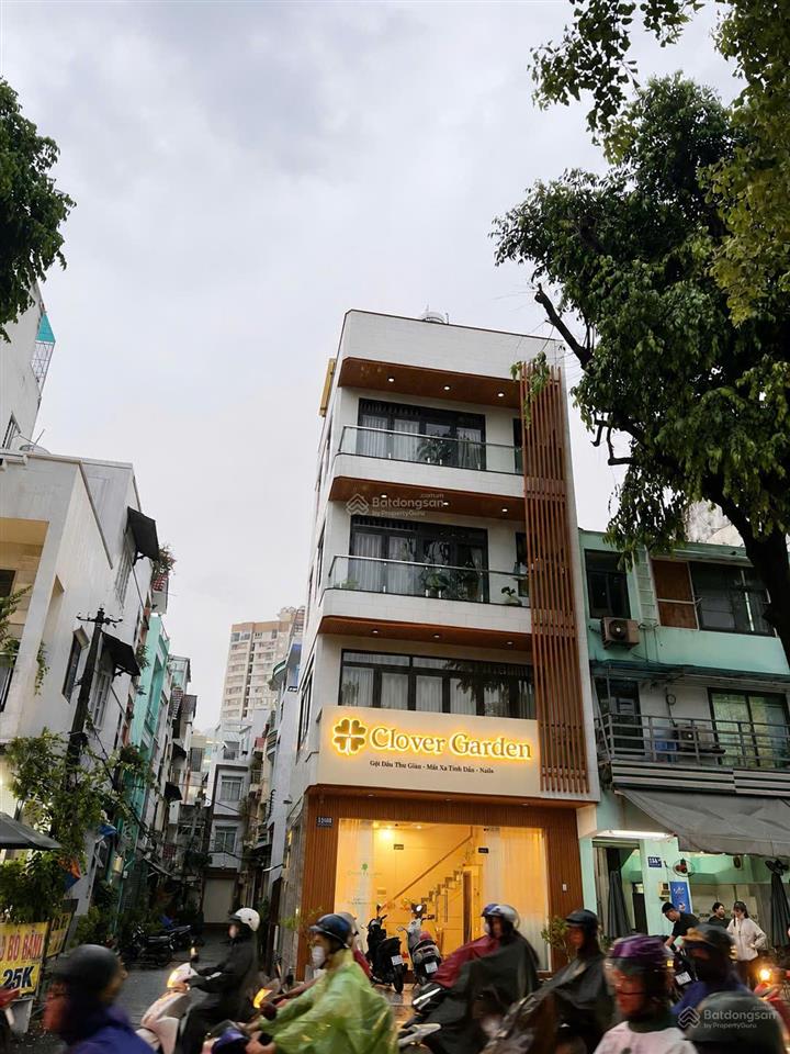 Nhà mặt tiền  2 mặt tiền trường sa  dt 7 x 6 cn 40 m2  kc 5 lầu  giá 13 tỷ
