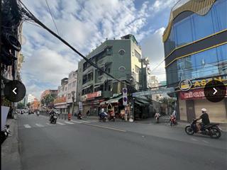 Góc 2 mt bà huyện thanh quan q.3  10x16m (nh 13m) cn 151m2  3 tầng + st  hđt 155tr/th  54 tỷ