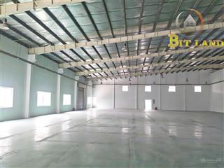 Cho thuê xưởng sản xuất 2.200m² trong kcn amata