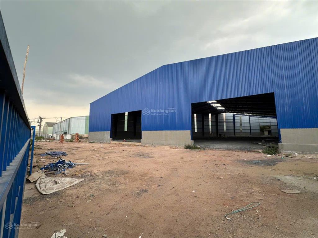 Cho thuê xưởng sàn xuất 4000m2 trong kcn thạnh phú giá 160tr