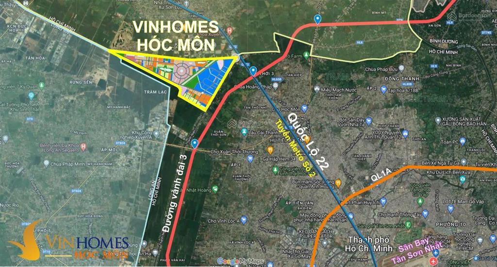 Đợt 1 nhà phố, biệt thự vinhomes hóc môn  hcm