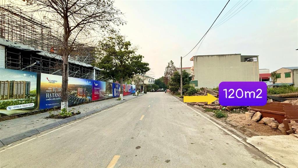 Bán gấp 120m2 tđc bắc phú cát, lô gần như đẹp nhất ngay chân tòa chung cư cc hinoiri kd dòng tiền