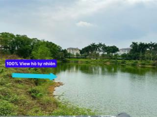Bán 6000m2 tại đồng trạng cổ đông, lõi cnc hòa lạc, có 100m bám view trực diện hồ tự nhiên, lô hiếm