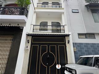 Hẻm 6m xe hơi  55,3m2  4 tầng  thông thăng long  11,8 tỷ