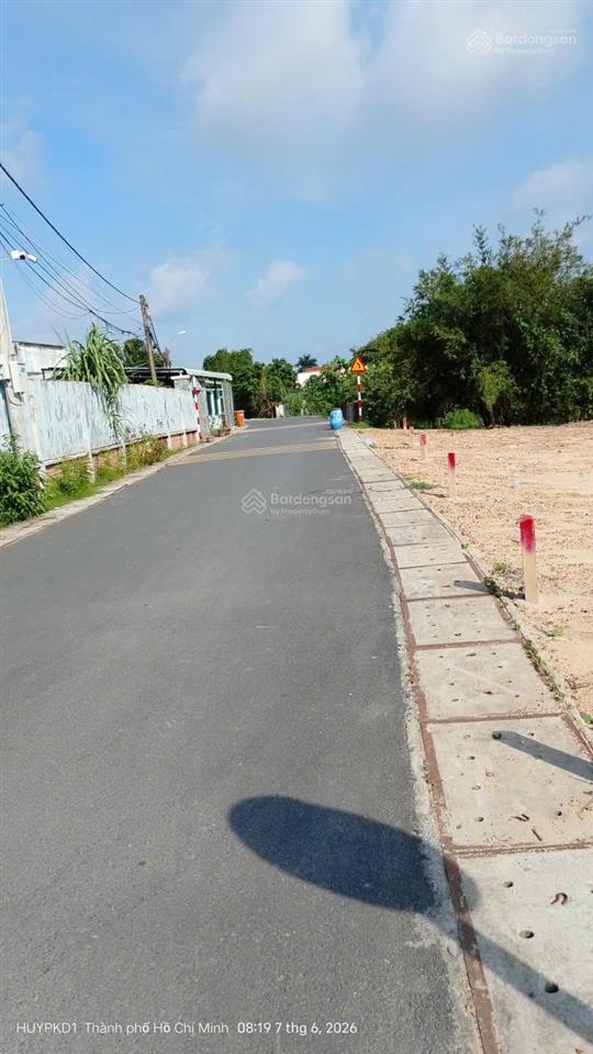 Đất mt tỉnh lộ 2 củ chi, sổ riêng, dt 95m², xây tự do