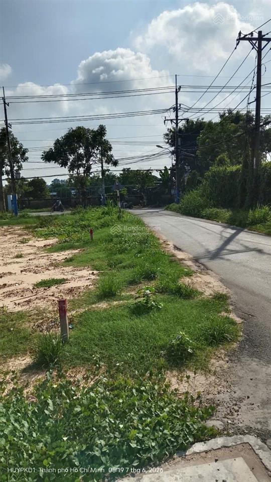 Đất mt tỉnh lộ 2 củ chi, sổ riêng, dt 95m², xây tự do