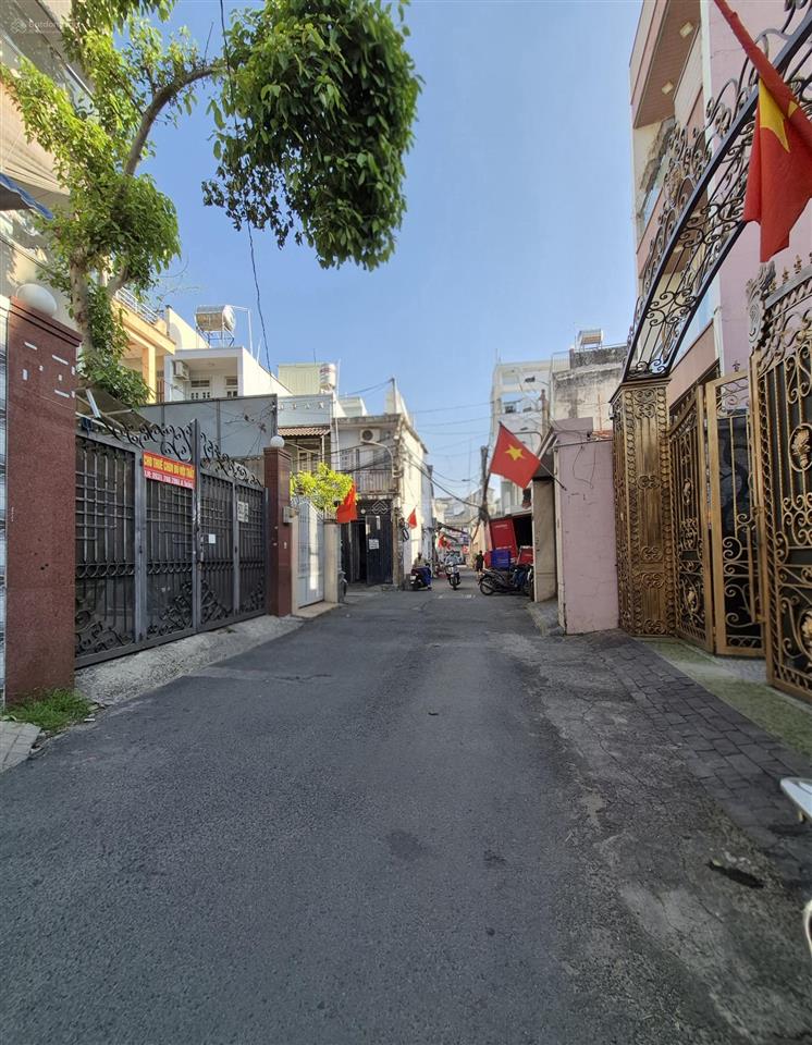 Hẻm 6m thông kinh doanh  1 trục ra mt lê đức thọ  110m2, nở hậu  9.6 tỷ