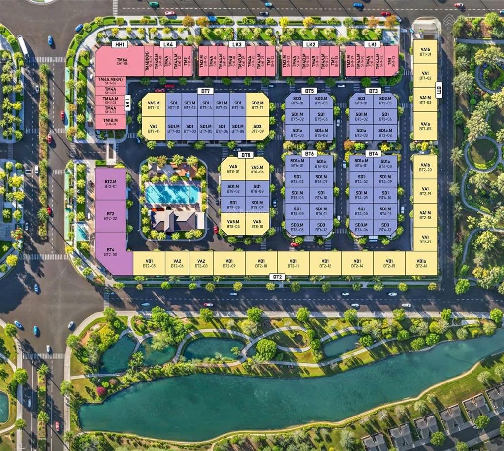 Bán biệt thự vsip thuỷ nguyên 150m2, 10 tỷ zone 2, bàn giao 7/0227, hoàn thiện cb, đóng trc 15%